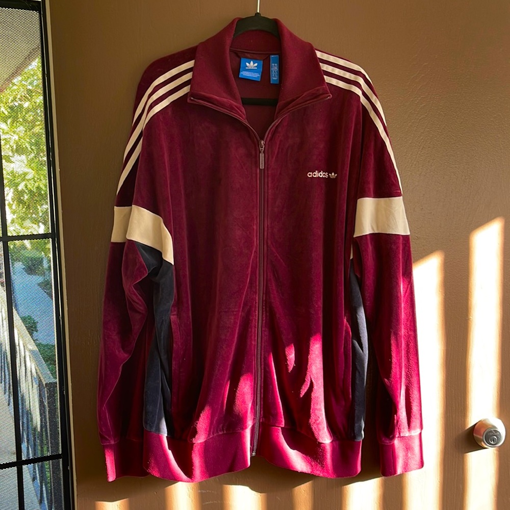 Adidas Suede 3 Stripe Jacket